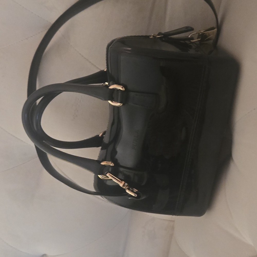 Furla Candy Jelly Black Bag